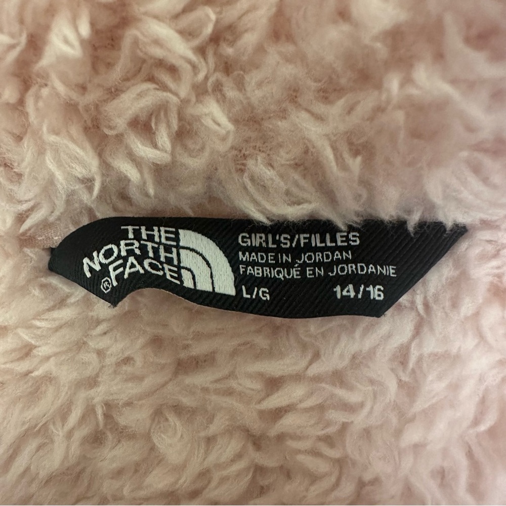 The North Face Soft Pink Fleece Jacket - Picture 3 of 9